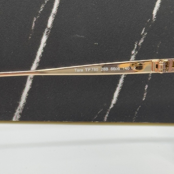 NEW TOM FORD TF785 28B WOMEN OVERSIZED SUNGLASSES TOM FORD TARA FT0785/S 28B - Picture 10 of 12